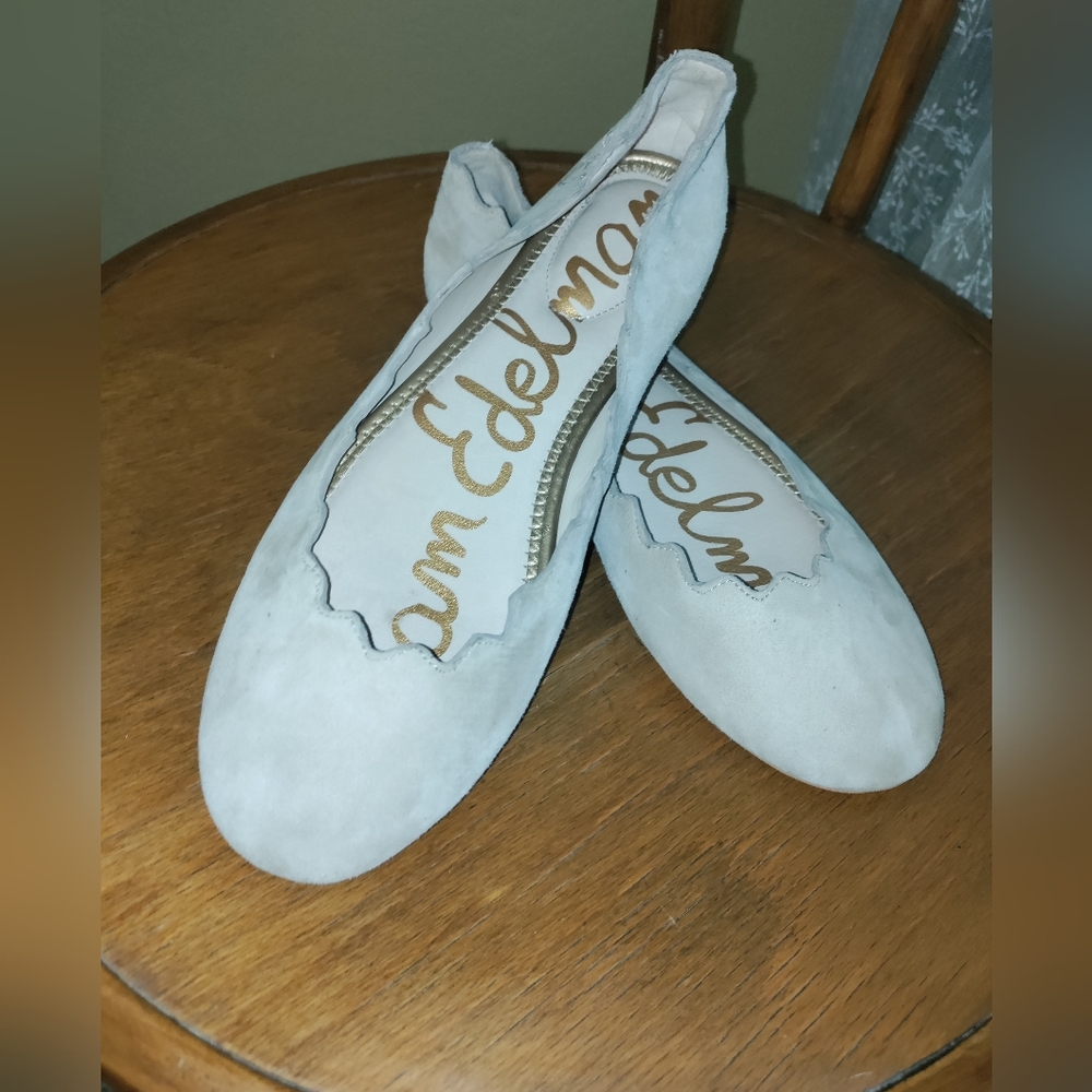 Sam Edelman Women's Cream Flats